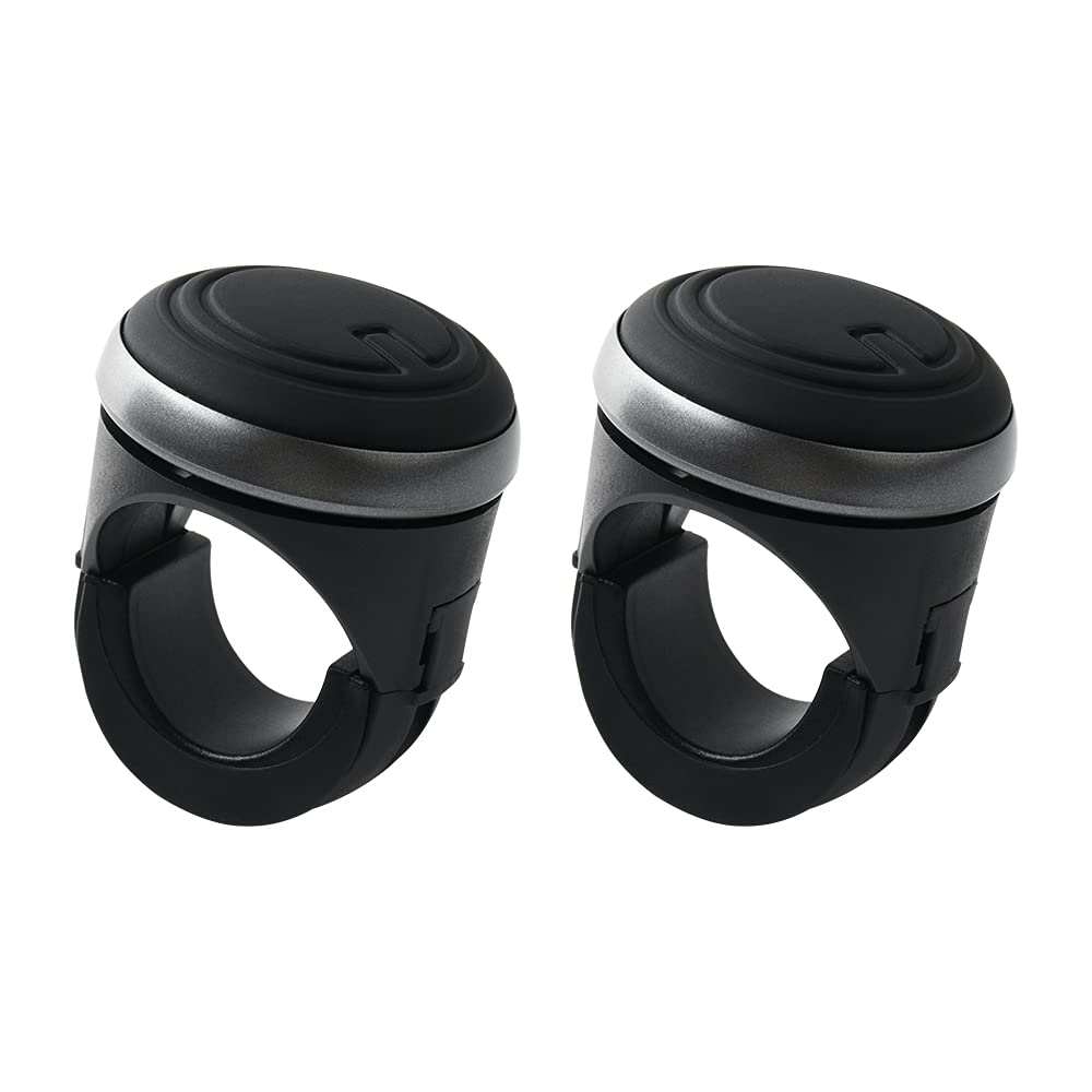 車用 ハンドルスピンナー ホイールスピナー 自動車 ブラック パワーハンドル スピナー ノブ ステアリン..