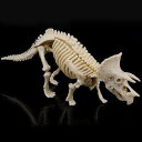 恐竜骨格発掘キット恐竜を掘る子供のおもちゃトリケラトプス
