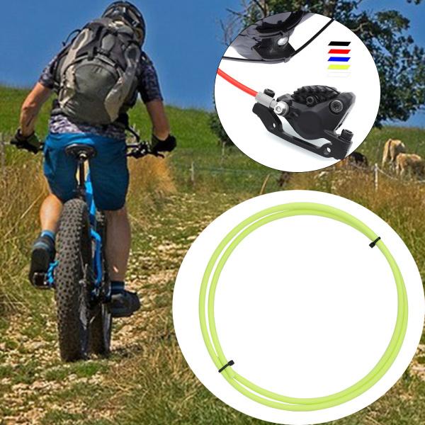 MTBロードバイクグリーン1m用ユニバーサル自転車ディレイラー/シフト/ブレーキケーブル/ハウジングセット