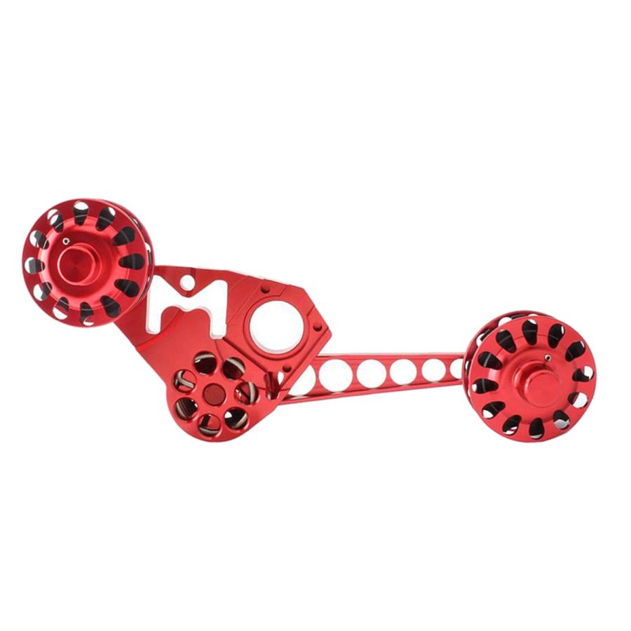 バイクチェーンガイド折りたたみバイクチェーンガードプロテクター自転車チェーンスタビライザーディレイラーアルミ合金ブロンプトン2-3-6スピード