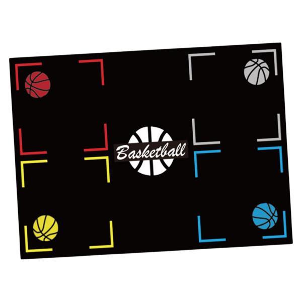 バスケットボール トレーニング マット ミュート 衝撃吸収 アジリティ トレーニング マット スタイル C 94cmx67cm