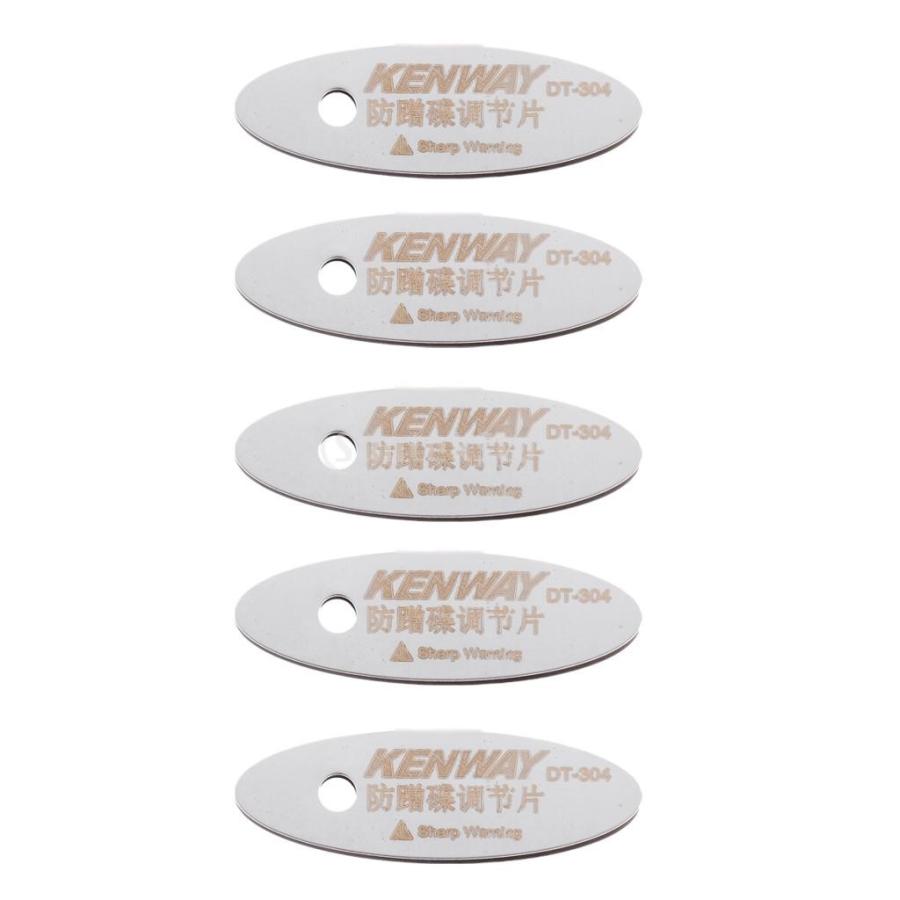 5個 MTB バイク ブレーキ パッド スペーサー 調整 ツール 取り付け アシスト ディスク ローター 自転車