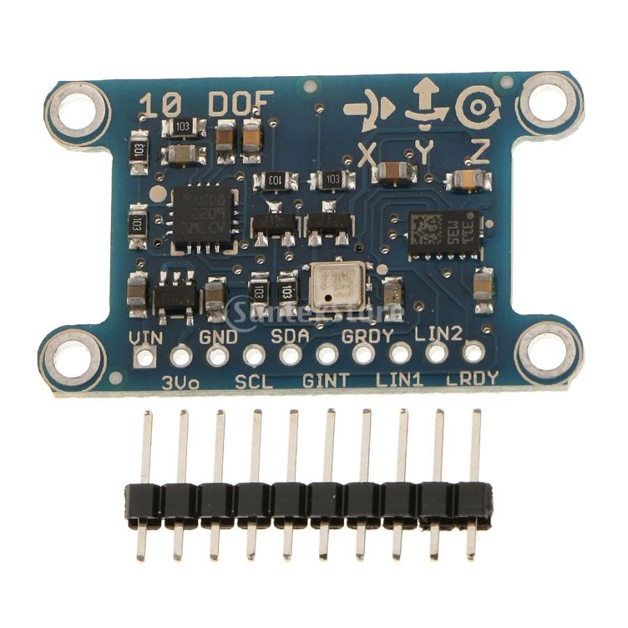 10DOF 10DOF加速度計 コンパス 高度計(L3GD20.LSM303D.および)