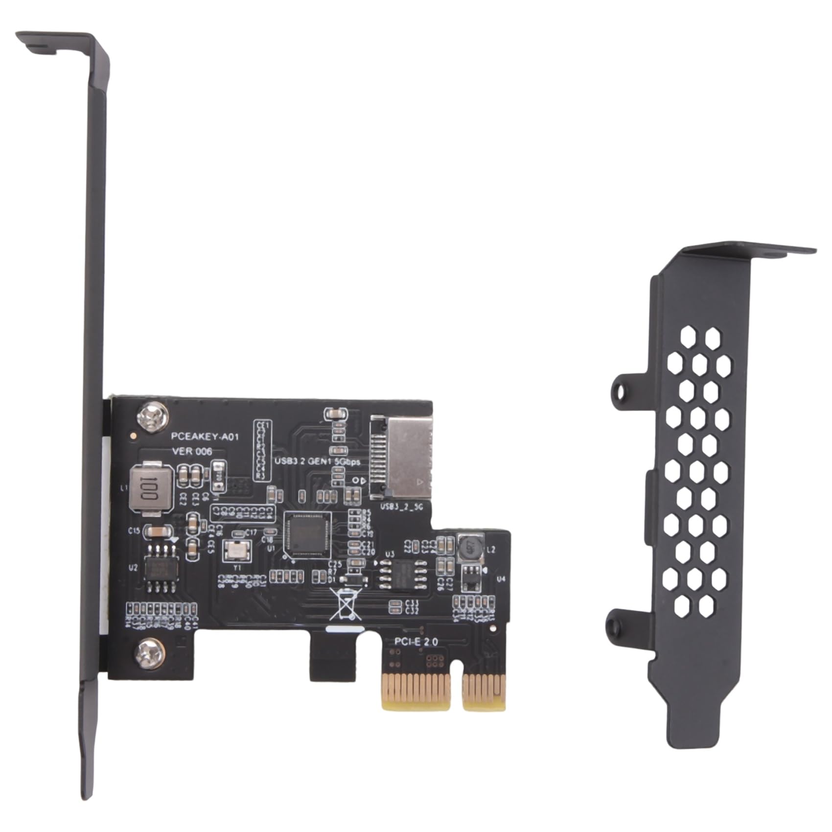 PCI-E 1XUSB 3.2 GEN1 5Gbps Type-E A-KeyĥɡǥȥåPCѥեȥѥͥType-C...