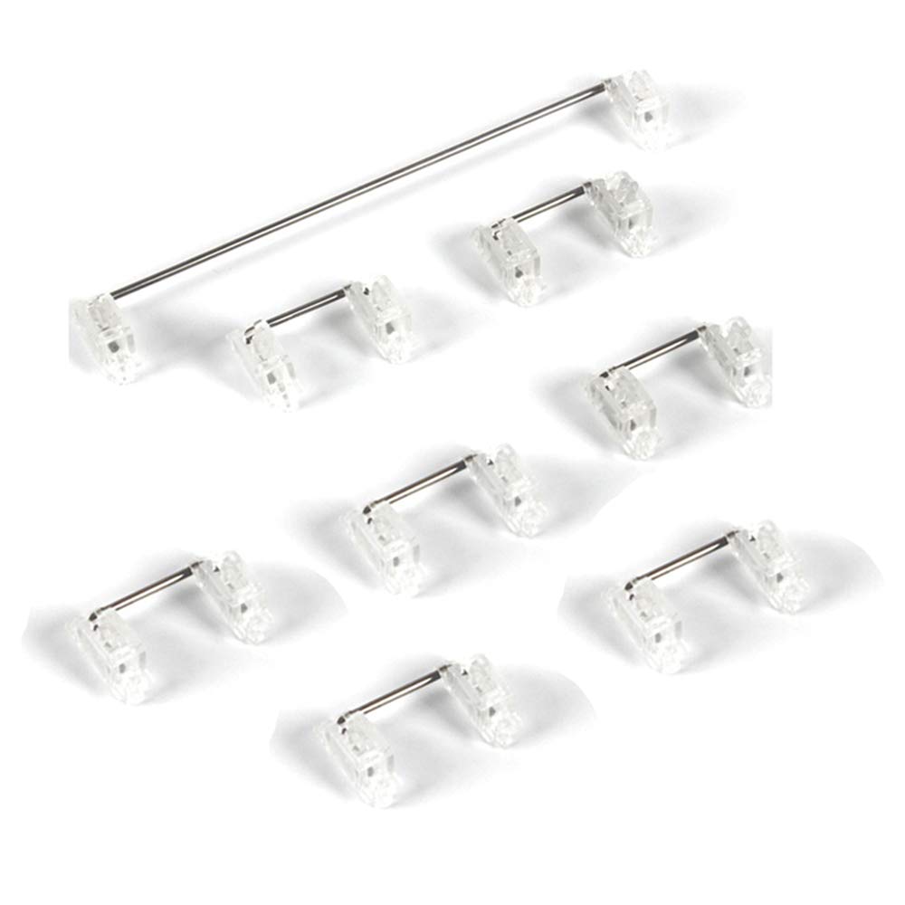 メカニカルキーボードerry Mx Swit マウント、erryスタビライザー、クリア透明ケース、6.25U修飾キースタビライザー