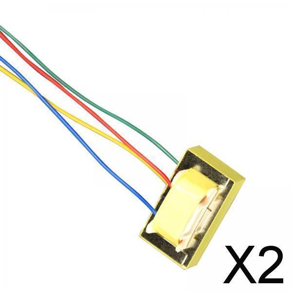 2x リボンマイクトランス マイクトランス 金属製 取り付け簡単