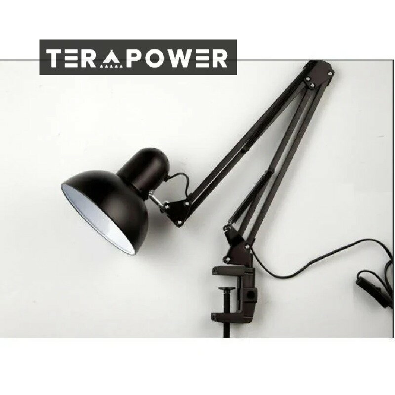 デスクライト アームライト クランプ式 デスクスタンド led対応 電球別売 E27口金 卓上ライト おしゃれ 照明器具