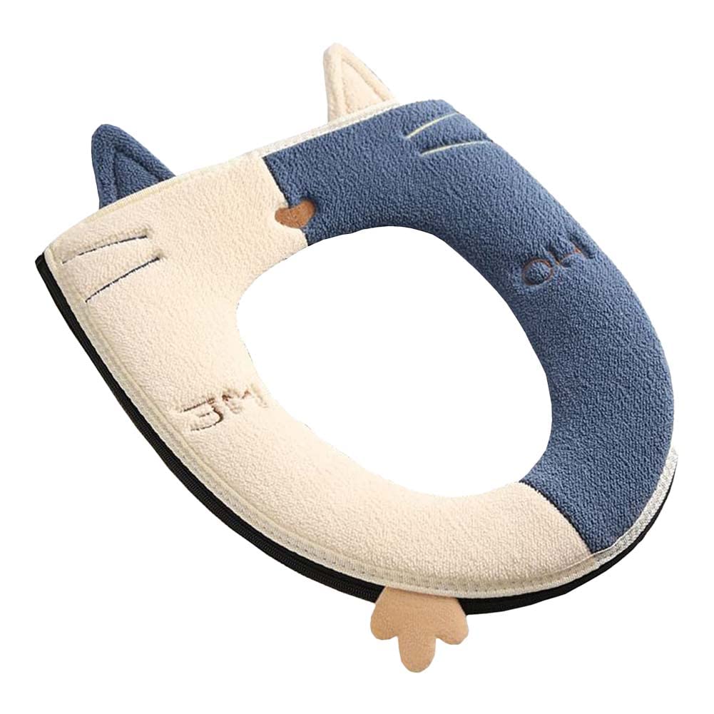 便座カバー 便座シート トイレマット U型 O型 V型 便座対応 暖かい ふわふわ ソフト 便器マット ファス..