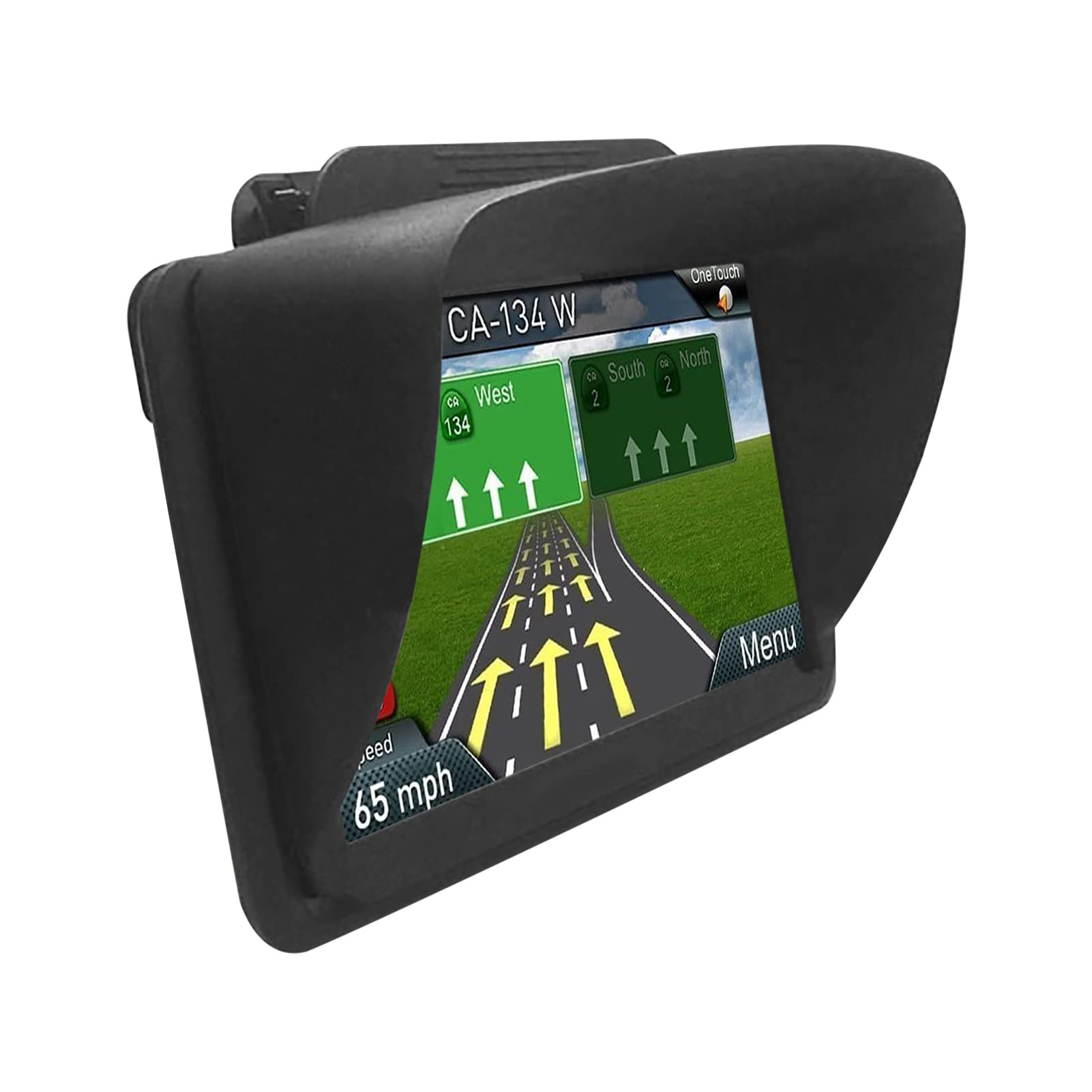 ナビシェード 日除け カーナビ用 サンバイザー 車載モニター 車 GPS ナビゲーション バイザー 反射防止 車両ナビゲーター 視界シールド 両面テープ 取り付け 伸縮可能 GPSナビ サンシェード GPSナビゲーション画面パーツ用 6インチから7インチ 対応
