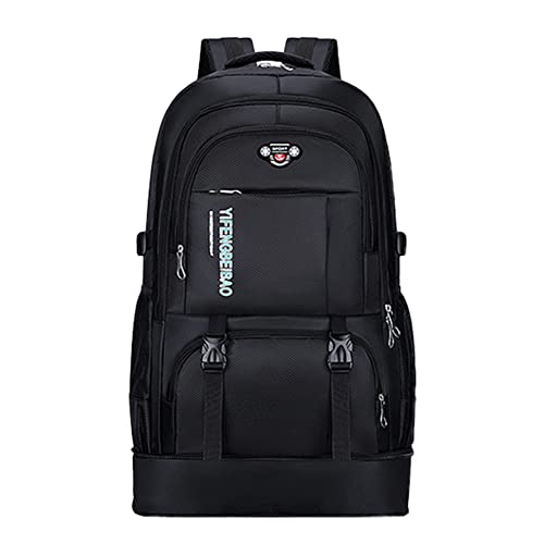 登山 リュック 50L 大容量 バッグパック 防水 リュックサック PC収納 ビジネスリュック ラップトップバック ハイキング用 キャンプ アウトドア 防災 軽量 通勤 遠足 旅行
