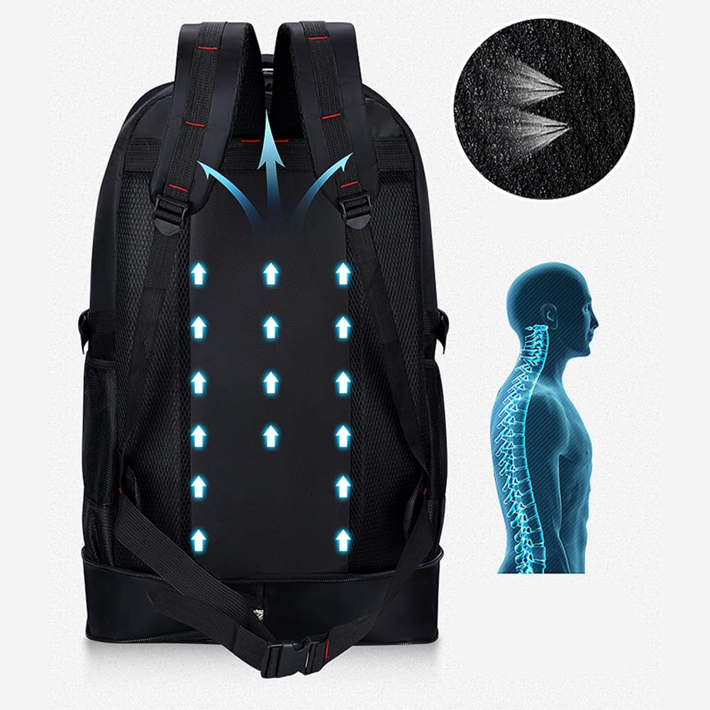 登山 リュック 50L 大容量 バッグパック 防水 リュックサック PC収納 ビジネスリュック ラップトップバック ハイキング用 キャンプ アウトドア 防災 軽量 通勤 遠足 旅行