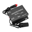 ステップダウントランス、20A 24V~12V 車載用 電源コンバータ降圧トランス シガレットライタータイプ DC-DCコンバータ
