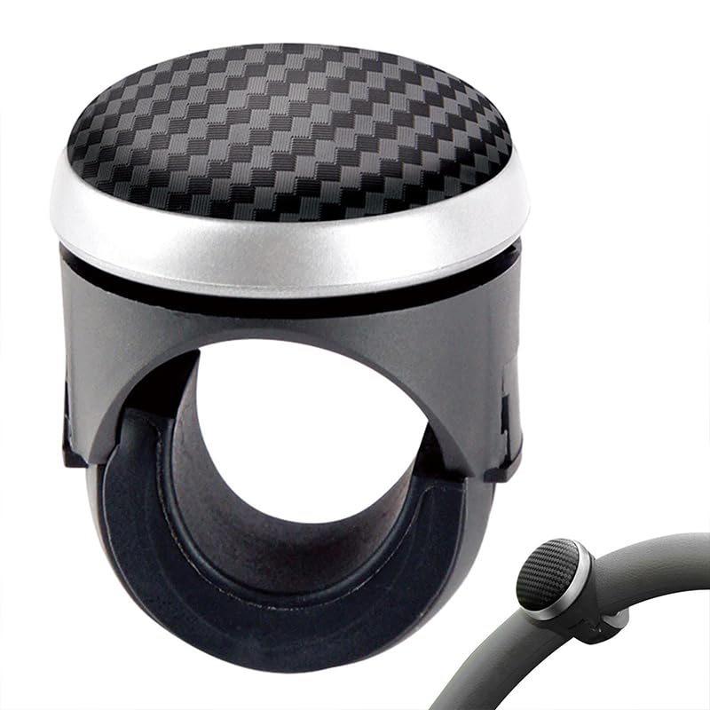 ハンドルスピンナー おしゃれ 楕円形状 滑り止め加工 静音 普通車 軽自動車 回転 労力 節約 補助 トラ..