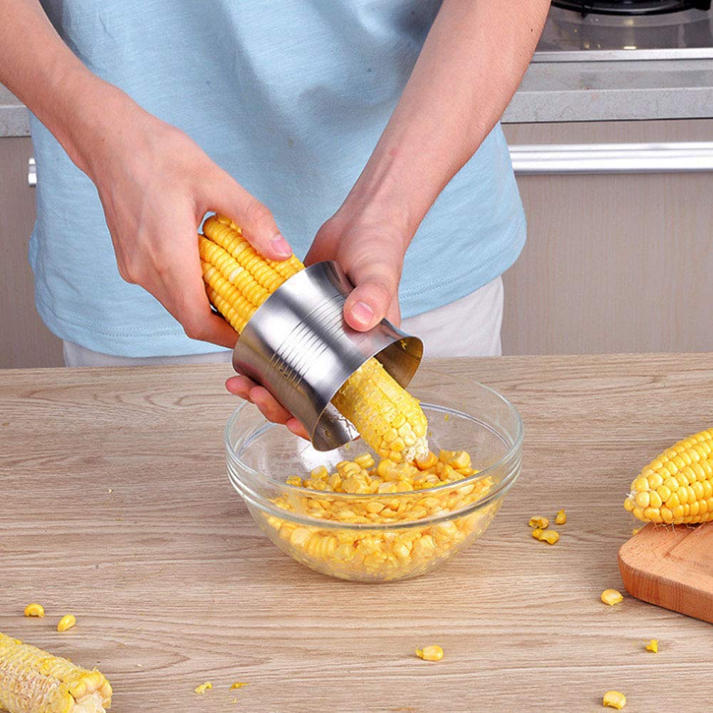 コーン粒取り器 便利小物 304ステンレス とうもろこしカッター コーンピーラー 脱穀機