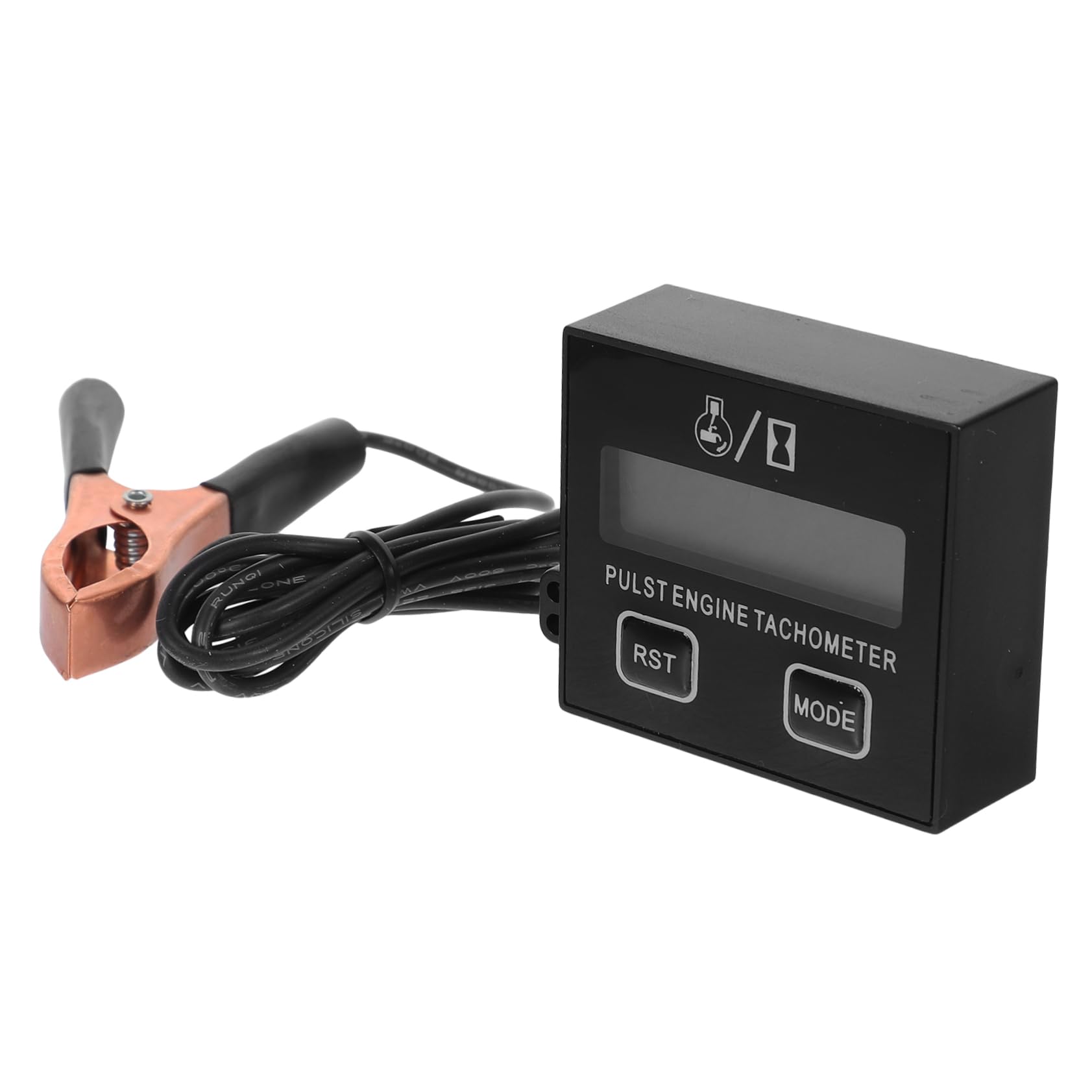 チェーンソータコメーター チェーンソー用タコメーター 小型エンジンタコメーター デジタルタコメーター Rv用タコメーター スピードメーター 小さな プラスチック