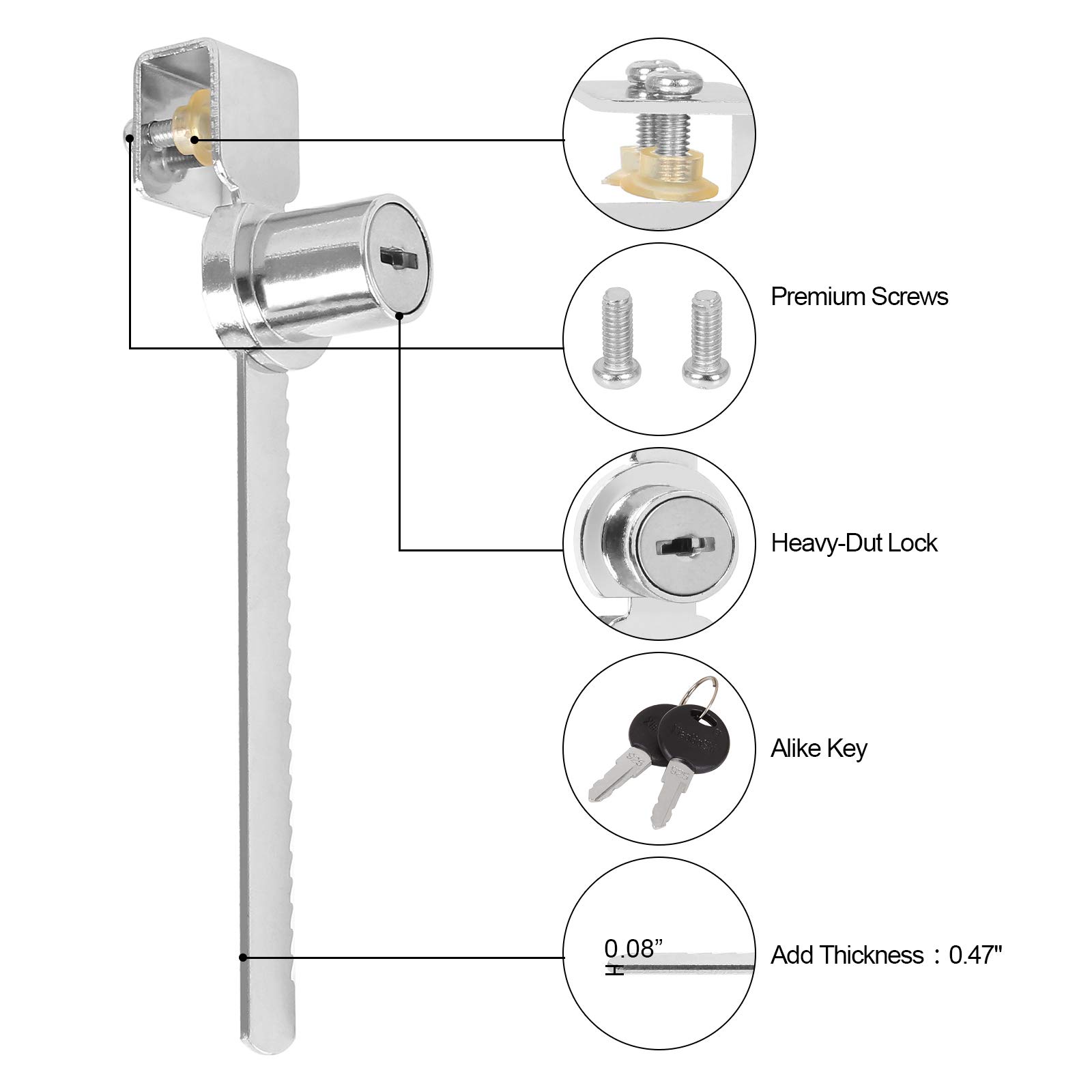 BRIGHTZ シフォン メッキアンテナカバー Zタイプ