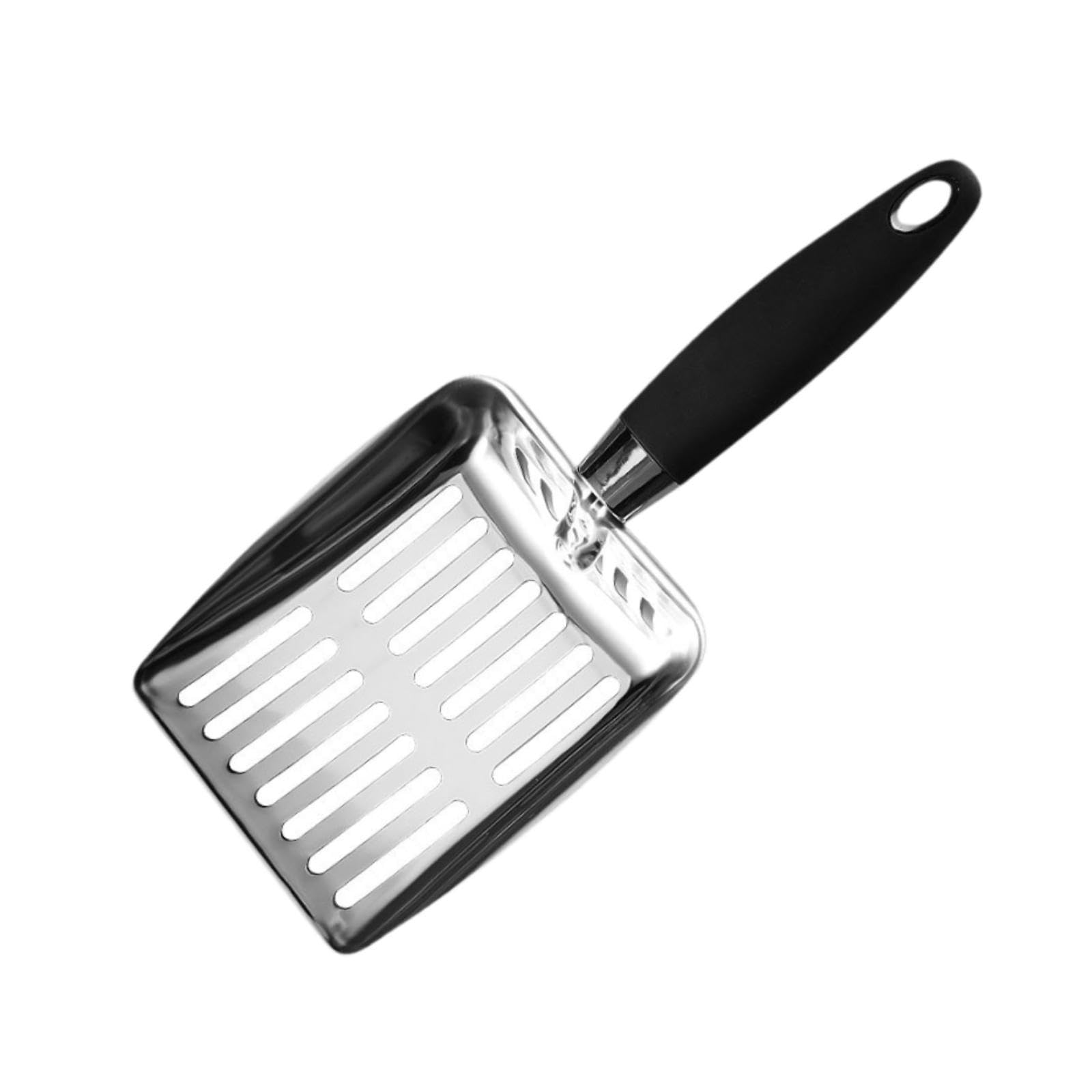 猫砂スコップ 猫砂スプーン 掃除道具 砂 ポータブル 猫用クリーナー 猫砂トイレ ステンレススチール 猫..