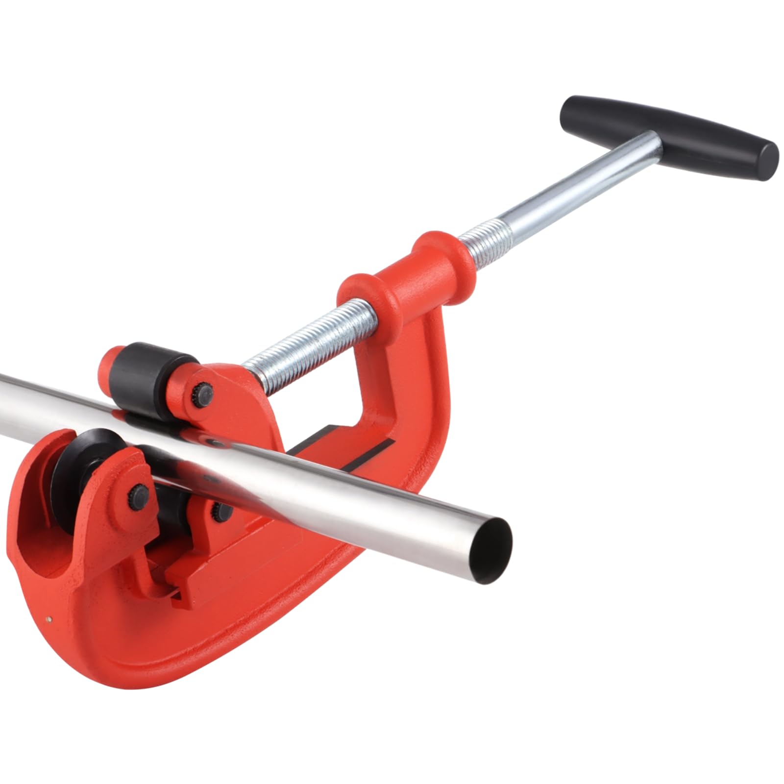 プロフェッショナル1-3インチパイプカッターツール、予備のブレード付き、頑丈な金属チューブカッター、亜鉛メッキパイプと鉄パイプ、金属管カッター、配管工や金工に最適