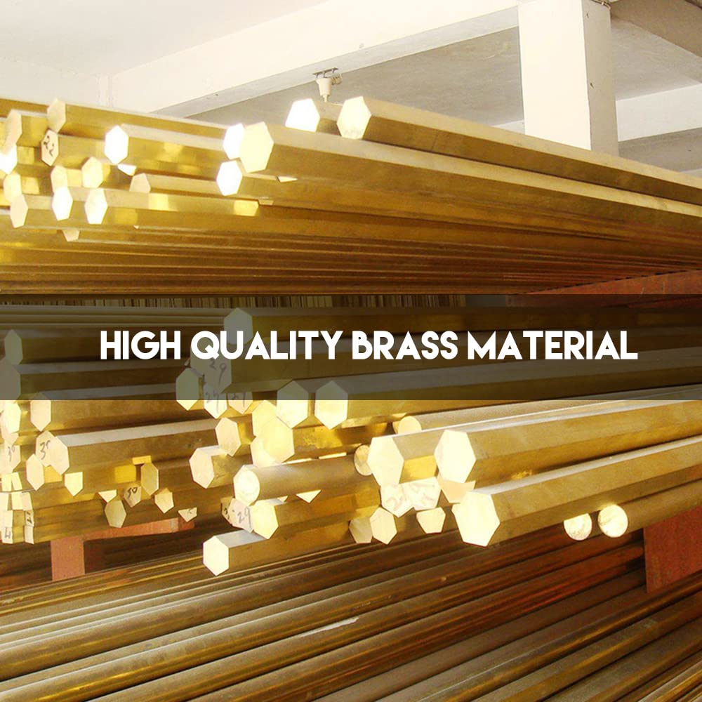 ホースバーブ継手 真鍮パイプ継手 ホースアダプター バーブ 1/2インチ ホースX3/8インチ NPT 6個