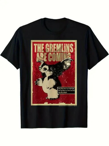 200gのコットン製半袖Tシャツはブラックで、フロントは赤地にプリントとテキスト。 下には白黒で風変わりな表情の小悪魔が描かれ、右下には小さなテキスト行がある。 全体的にレトロなスタイルで、映画の宣伝ポスターのような雰囲気。 200gのコットン製半袖Tシャツはブラックで、フロントは赤地にプリントとテキスト。 下には白黒で風変わりな表情の小悪魔が描かれ、右下には小さなテキスト行がある。 全体的にレトロなスタイルで、映画の宣伝ポスターのような雰囲気。