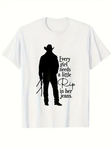 フロントにブラックのシルエットとテキストが入った200gコットンTシャツ。グラフィックはカウボーイハットをかぶり投げ縄を持ったカウボーイのシルエットで、右手にはテキストがプリントされ、全体的にウエスタン・カウボーイの雰囲気のスタイルとなっている。 フロントにブラックのシルエットとテキストが入った200gコットンTシャツ。グラフィックはカウボーイハットをかぶり投げ縄を持ったカウボーイのシルエットで、右手にはテキストがプリントされ、全体的にウエスタン・カウボーイの雰囲気のスタイルとなっている。