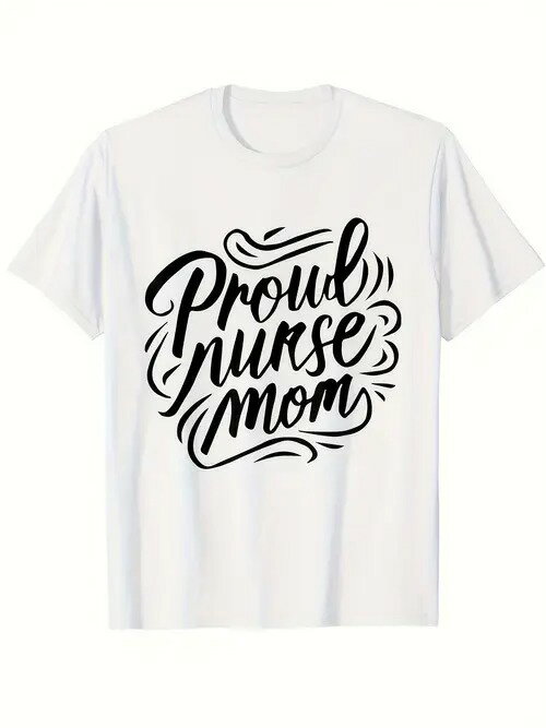 200gのコットンTシャツの中央に、アーティスティックで美しい手書き風のフォントがブラックでプリントされている。