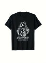 ドイツ語の文字が入った黒いTシャツに、帽子をかぶったジャーマン・ダックスフンドのグラフィックが楽しい名入れTシャツ。ペット愛好家やドイツ文化が好きな人に最適で、リラックスしながら目を引くことができる。