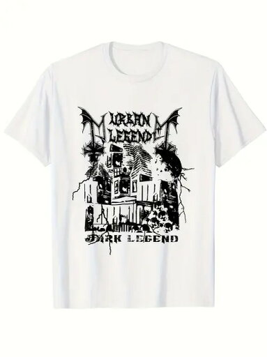 純綿のTシャツ200g +標語暗黒建築、神秘的な潮趣です!おしゃれな人、ミステリアスな人、日常的に、街で着るものです。 純綿のTシャツ200g +標語暗黒建築、神秘的な潮趣です!おしゃれな人、ミステリアスな人、日常的に、街で着るものです。