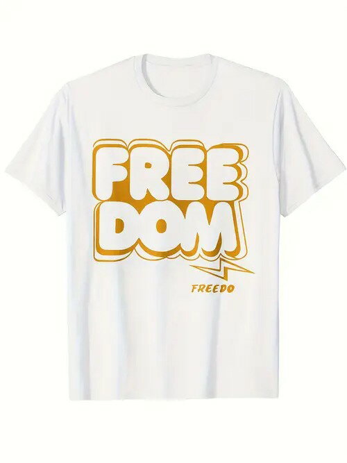 純綿Tシャツ200g自由標語,潮流ハードコアです!おしゃれな人、遊び好きな人、日常、街の外で着る必要があります