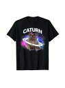 200gコットンTシャツコズミック・キャット、ブラックT+ギャラクシー・ニャー、ブレイン・ブラスト!SFファンと猫好きには必需品。コミコンに着ていくのも最高!