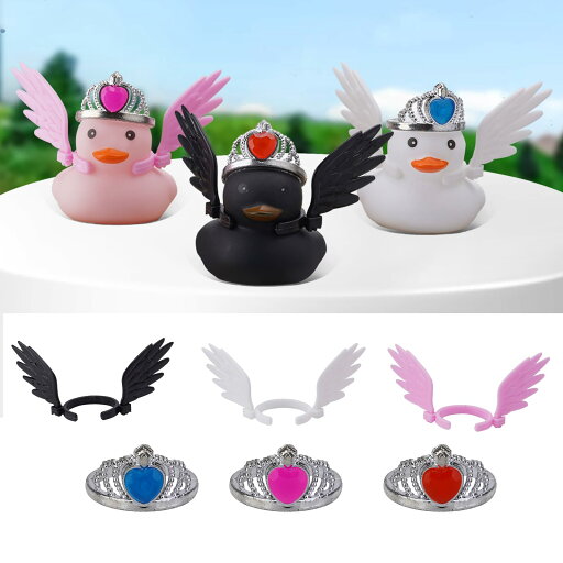 ゴム製アヒル ダッシュボード デコレーション カーアクセサリー ゴム製アヒル アクセサリー ダッシュボード アヒル カーデコレーション アヒル ダッシュボードカーアヒル(6個、天使の羽3個+宝石で飾られたクラウン3個) ゴム製アヒル ダッシュボード デコレーション カーアクセサリー ゴム製アヒル アクセサリー ダッシュボード アヒル カーデコレーション アヒル ダッシュボードカーアヒル(6個、天使の羽3個+宝石で飾られたクラウン3個)