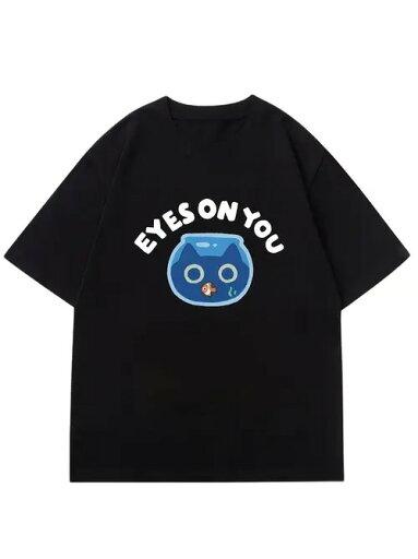 200g文字で「EYES ON YOU」と書かれています。日本の文字文化です。気楽風日系生活態度文字風です。と元気な雰囲気を演出してくれます。 200g文字で「EYES ON YOU」と書かれています。日本の文字文化です。気楽風日系生活態度文字風です。と元気な雰囲気を演出してくれます。