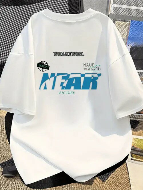 200gホワイトTシャツプリントのアメリカン・ヴィンテージ半袖Tシャツは、ソフトで着心地が良く、通気性と吸汗性に優れています。幅広い体型にフィットするユニセックス・スタイル。