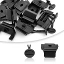 フロントフェンダー バンパーカバークリップ 10セット トヨタ レクサス タコマ アバロン カムリ カローラ ハイランダー 53879-58010 47749-58010に対応