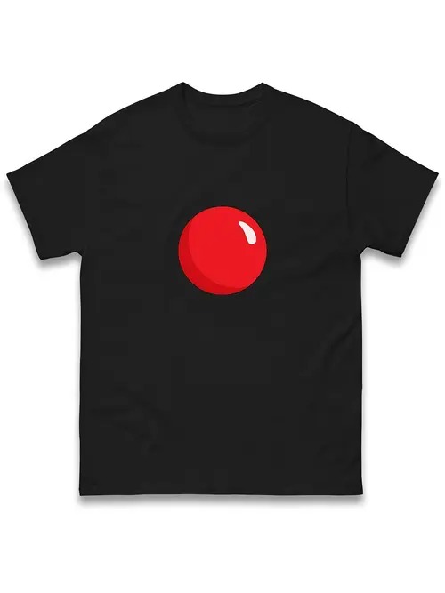 200gの黒い半袖Tシャツは、日本の国旗をモチーフにした赤い円形模様。素材はコットンで、着心地がよく、通気性に優れ、ゆったりとしたサイズ感でデイリーカジュアルに着用できる。