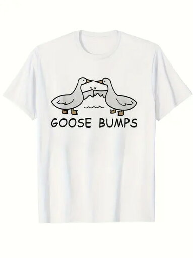 200g純綿のTシャツの2羽のガチョウと文字、萌えて趣がおかしいです!日常、パーティーに着て、「かわいい遊びネタ」はあまりにも突ついて、超真実です~ 200g純綿のTシャツの2羽のガチョウと文字、萌えて趣がおかしいです!日常、パーティーに着て、「かわいい遊びネタ」はあまりにも突ついて、超真実です~