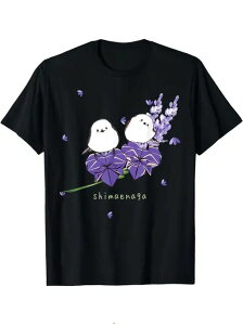 200g純綿Tシャツ2羽の萌え鳥立紫花、日本は癒します!鳥友+文芸党必着、日常、遊びに着て、「小美美」を身に着けます~