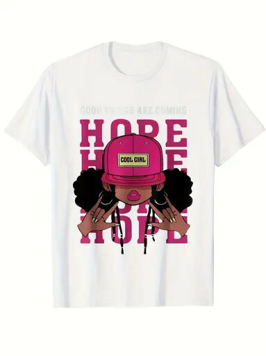 200グラムのコットンTシャツクールガール、トレンディでポジティブなエネルギー!クールなひねりを効かせた普段着として、ホットな女の子や奮闘中の人たちの必需品! 200グラムのコットンTシャツクールガール、トレンディでポジティブなエネルギー!クールなひねりを効かせた普段着として、ホットな女の子や奮闘中の人たちの必需品!