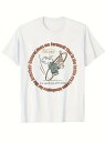 綿200グラムのTシャツ子犬のジャンピングリング+フレンチ、キュートでレトロ!かわいいもの好き、若いもの好きにはたまらない!普段着にもぴったりで、子供らしい遊び心もある!
