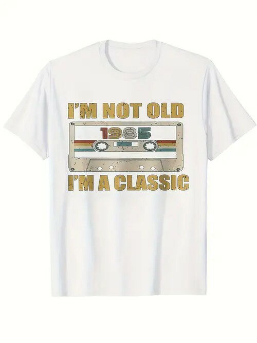 ノスタルジックでユーモラスな200gコットンTシャツ。 85年代以降のヴィンテージ・ファン必携のアイテムで、普段着としても超スタイリッシュ!