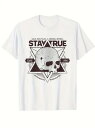 200gコットンTシャツダークハードコアスタイル!ヒップスターや個性派のマストアイテム。イラストのようなタイポグラフィとクールな引き手!(4)