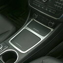 メルセデス・ベンツ CLA GLA AクラスW117 C117 2013-2017 ABSマットクロームインテリアアクセサリー センターストレージボックス トリム 灰皿フレームアクセサリー