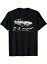 200gの黒の半袖Tシャツに、白いクラシック・スポーツカーのプリントと、その下に「240Z」の文字。シン..
