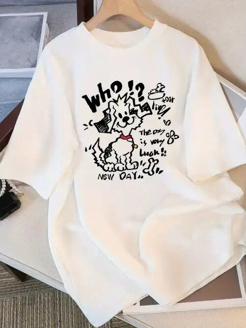 200gスタイル趣味、流行、丸首の半袖スタイルに属して、日常のカジュアルな服装に適して、青春の活力と積極的な雰囲気を見せて、新しい一日の期待を伝えます。