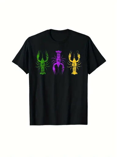 200gのコットン製Tシャツは、鮮やかなブラックのTシャツに、色違いの3匹のロブスターが整然と並んだ柄が特徴。このTシャツは、シーフードが大好きで、スタイルと個性を求める人にぴったり。夏の間、ビーチやパーティに行くときに着れば、注目の的となるだろう。 200gのコットン製Tシャツは、鮮やかなブラックのTシャツに、色違いの3匹のロブスターが整然と並んだ柄が特徴。このTシャツは、シーフードが大好きで、スタイルと個性を求める人にぴったり。夏の間、ビーチやパーティに行くときに着れば、注目の的となるだろう。