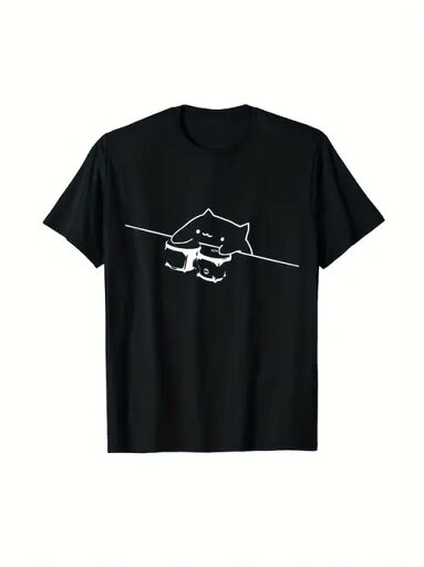 コットン200gのこのTシャツは、黒のTシャツに白でシンプルな猫のライン模様が描かれ、猫の可愛らしさと精神をミニマルに表現している。このTシャツは猫とミニマリズムが好きな人にぴったり。学生でも会社員でも、ちょっとした遊び心をさりげなくアピールできる。 コットン200gのこのTシャツは、黒のTシャツに白でシンプルな猫のライン模様が描かれ、猫の可愛らしさと精神をミニマルに表現している。このTシャツは猫とミニマリズムが好きな人にぴったり。学生でも会社員でも、ちょっとした遊び心をさりげなくアピールできる。