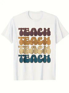 200グラムコットンTシャツは4色、レトロなキャンパススタイルを繰り返す!先生方、文人墨客は必ず入り、古いフォントを行い、まるで古いキャンパスのスローガンのように、キャンパス感が満載です!