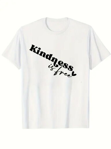 200gのホワイトTシャツにブラックのテキストが、善を促進するアイデアを伝える。テキストは手書きで、ハートマークが温かみを添えている。素材はコットンで、通気性がよく着心地がよい。 200gのホワイトTシャツにブラックのテキストが、善を促進するアイデアを伝える。テキストは手書きで、ハートマークが温かみを添えている。素材はコットンで、通気性がよく着心地がよい。