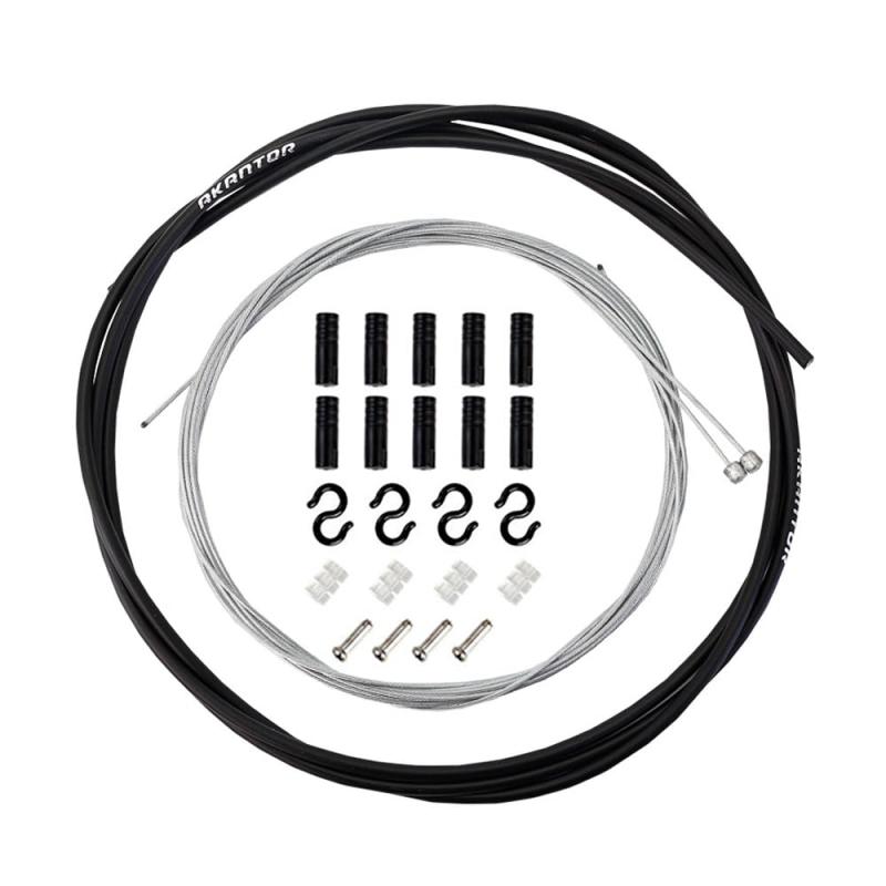 Renjzle 自転車 シフトワイヤー 自転車パーツ 汎用性 2M シフトケーブル シフトケーブルセット シフトケーブル 自転車交換用 耐久性 マウンテンバイク 折りたたみ式の車