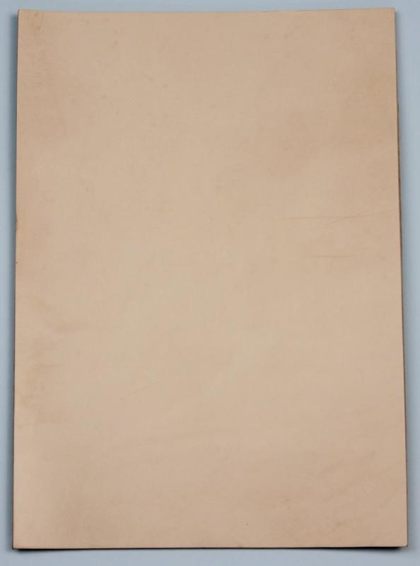 PRIDE of JAPAN レザー ヌメ革 極厚3.0mm～4.0mm 姫路サドルレザー G-0001 A4パネルプラスはぎれ 端革 レザークラフト (生成り) 茶色